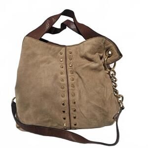 Michael Kors Uptown Astor Suede Tote Bag